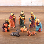 Mary and Joseph figures from the Jesus Manger nativity collection