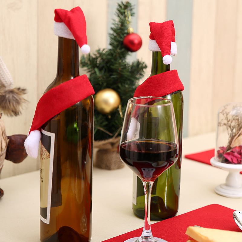 Red festive accessories for holiday celebrations