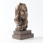 Religious Jesus Resin Ornament Displayed on Wall as Christian Home Decor