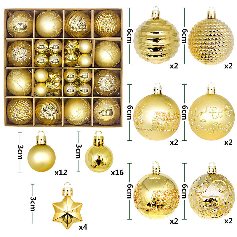 Festive Christmas ornament gift box set ready for holiday gifting
