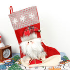 Large Christmas Sock Gift Bag - Christian Home Decor