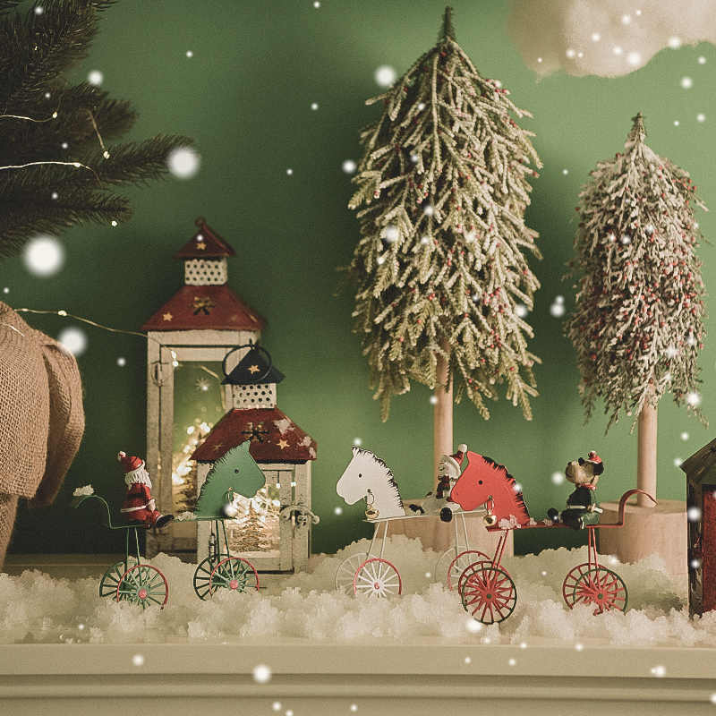 Green old man whimsical Christmas decoration