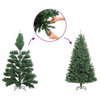 Metal stand base of artificial tree providing stable support - Holiday Decor