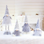 Christmas window decoration with telescopic pole feature