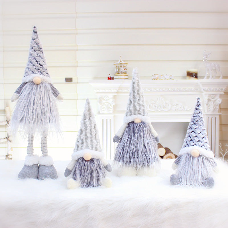 Christmas window decoration with telescopic pole feature