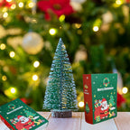 Holiday party favor boxes in storybook design