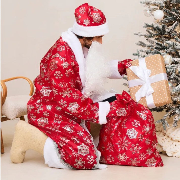 Blue Christmas costume outfit for adults festive holiday dress up