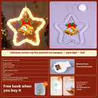 Merry Christmas pendant decoration with soft LED lighting effect