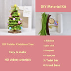 Mini Christmas Tree DIY Craft Kit - Christian Home Decor - Christian Home Decor