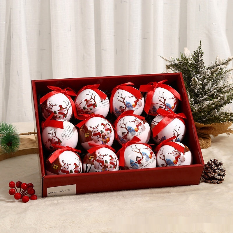 Christmas Foam Ornament Ball - Christian Home Decor Secondary image