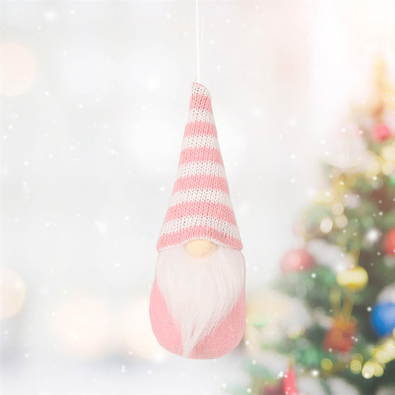 Knitted Christmas Pendant - Festive Holiday Decor - Christian Jewelry