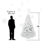 PVC Christmas Tree in corner of decorated room