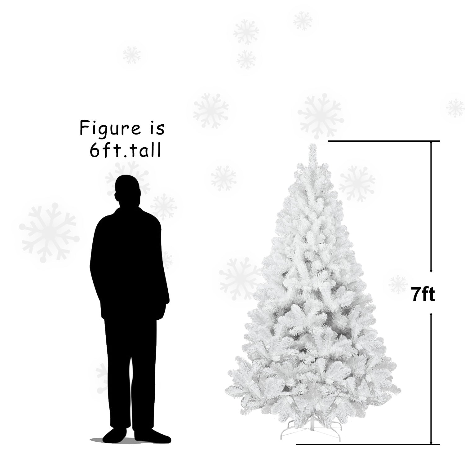 PVC Christmas Tree in corner of decorated room