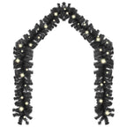 Versatile Christmas garland shaped for creative holiday display