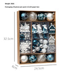 Creative semi-handmade Christmas pendants displayed for holiday crafting inspiration