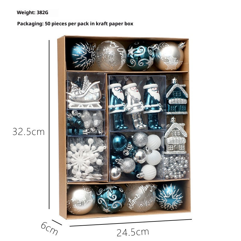Creative semi-handmade Christmas pendants displayed for holiday crafting inspiration