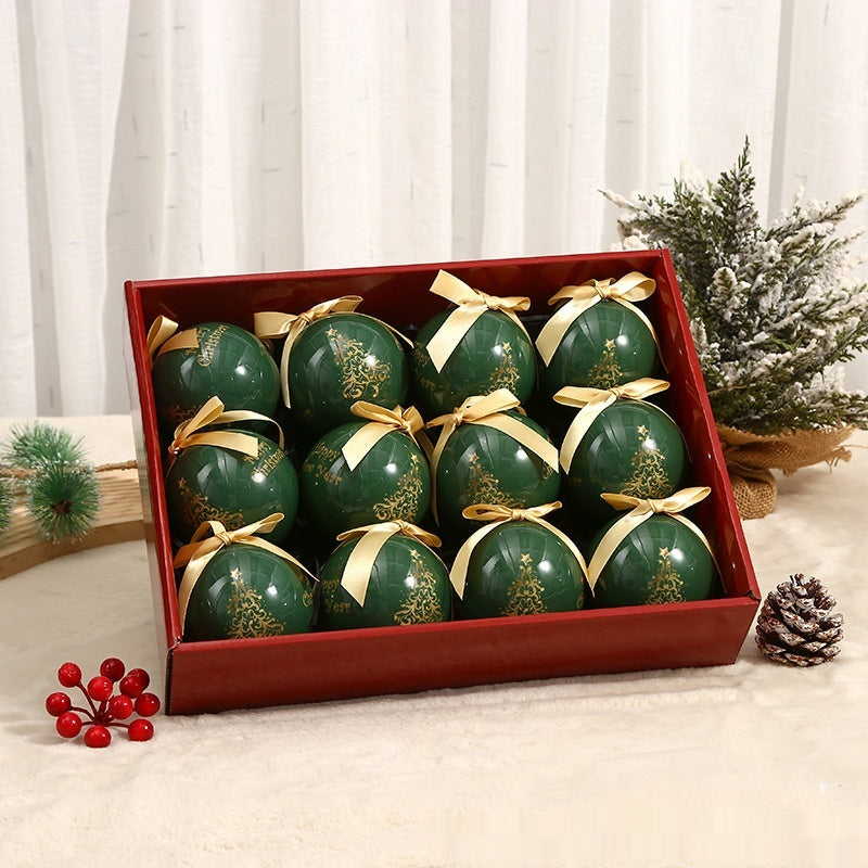 8cm Foam Ornament Ball - Holiday Decorating