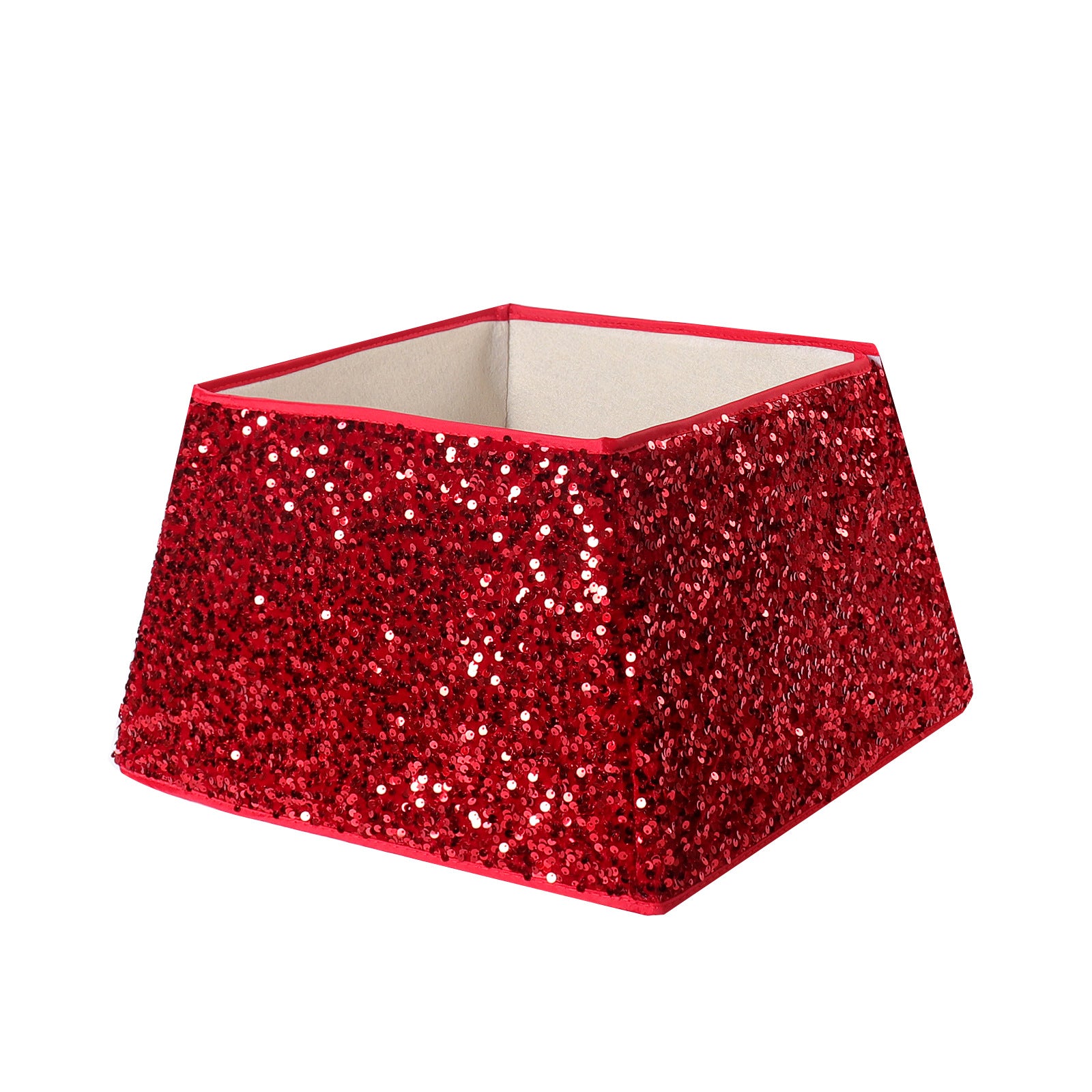 Set of Christmas tree skirts in multiple color options