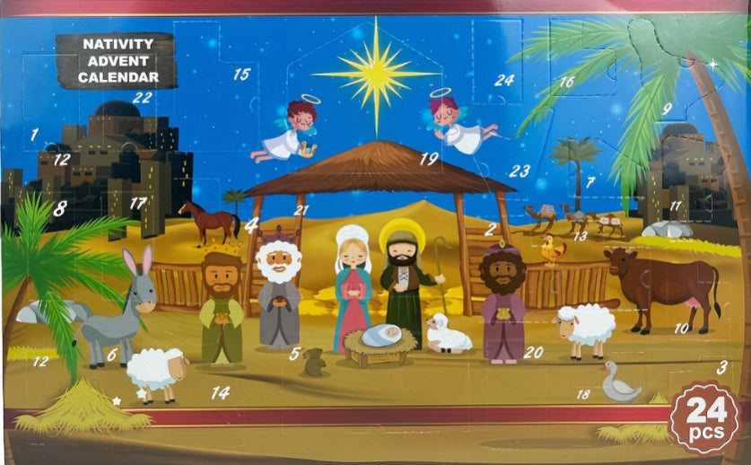 Christmas Sand Table Resin Nativity Ornament Secondary image