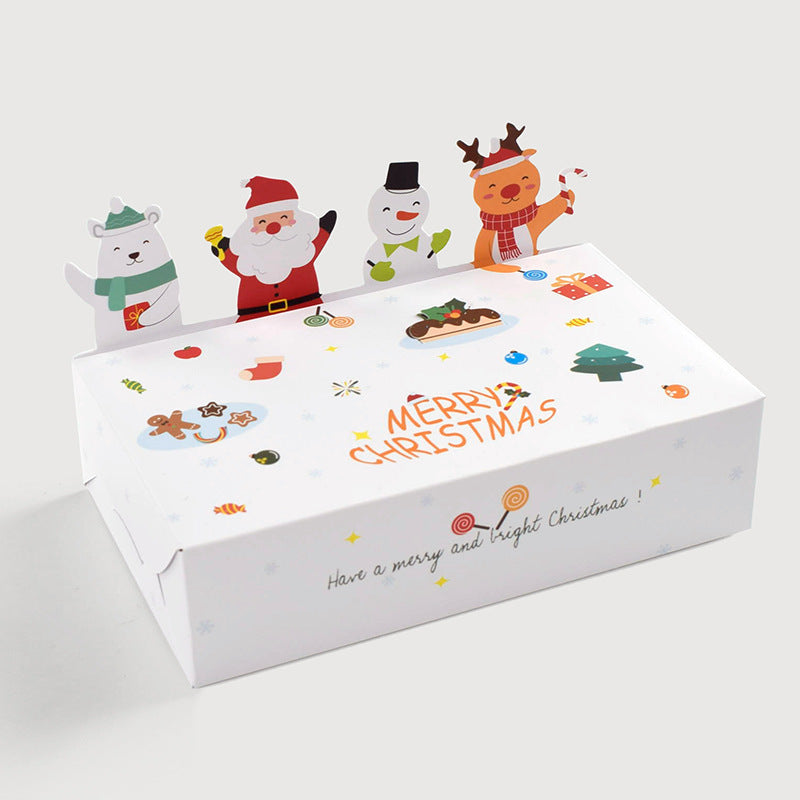 10 Pack Christmas Gift Boxes Flat Lay - Christian Home Decor