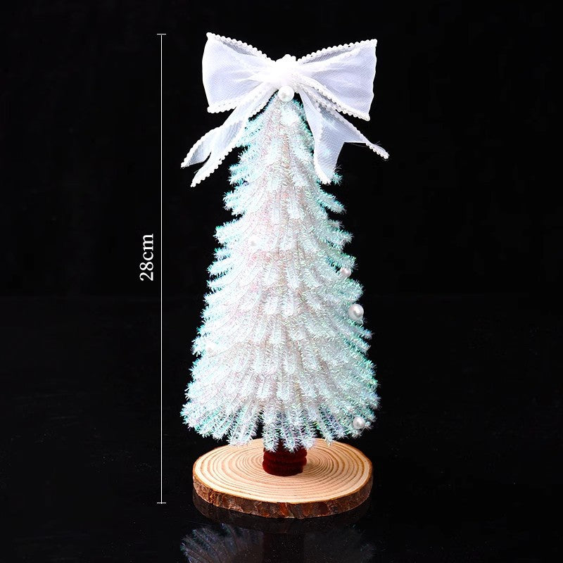 Small Mini Decorative Twist Bar Christmas Tree - Christian Home Decor