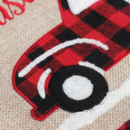 Christmas Tree Skirt Detail View - Holiday Decoration