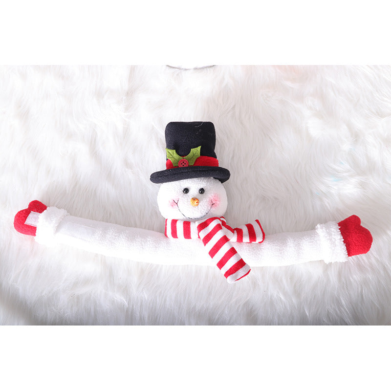 Snowman Curtain Buckle - Christmas Home Decor Secondary image