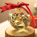 Holiday ball ornament celebrating literature and Christmas spirit