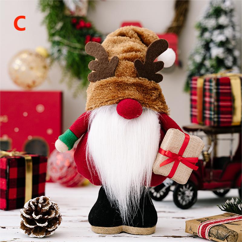 Whimsical Christmas gnome ornament bringing festive cheer to any room