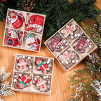 Holiday Gingerbread Man Decorations Box - Christian Jewelry