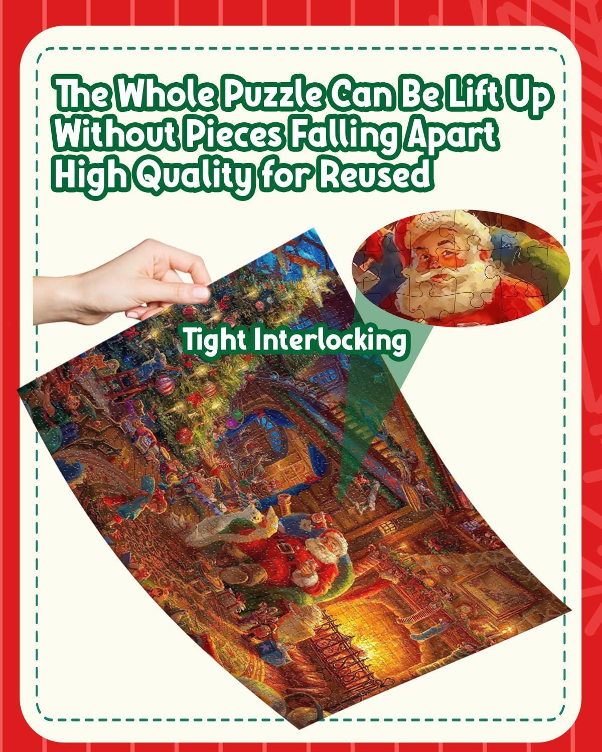 Christmas 24-Day Countdown Scene Puzzle Secondary image