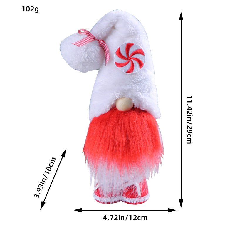 Festive Christmas Candy Figurine Set - Christian Home Decor - Christian Home Decor