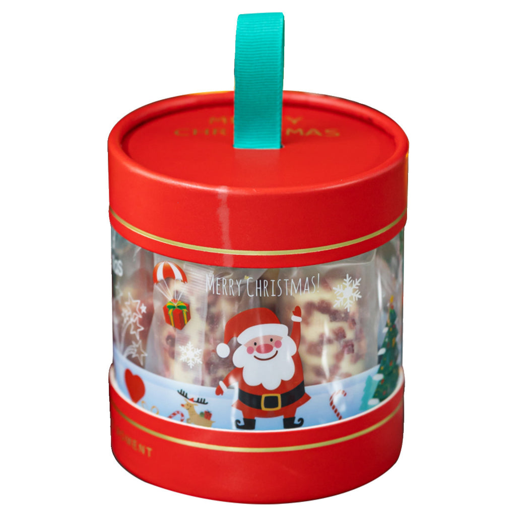 Handheld candy box for holiday treats and gifts