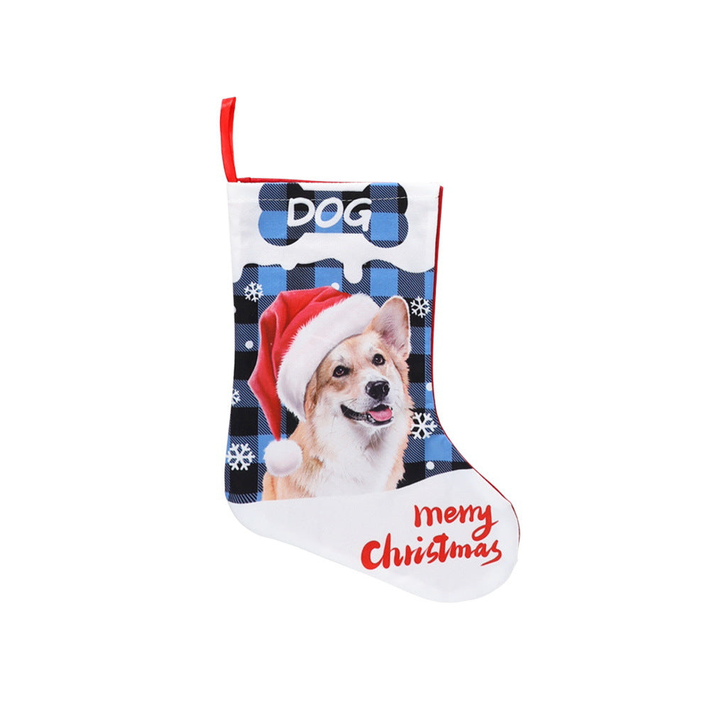 Plaid Pet Christmas Decoration Secondary image