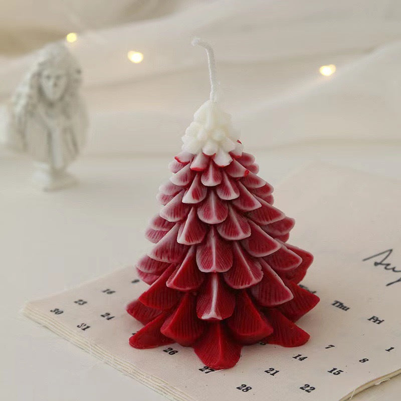 Wine Red Christmas Aromatherapy Candle Secondary image