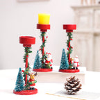 Colorful Christmas character figurine for seasonal display - Christian Gift