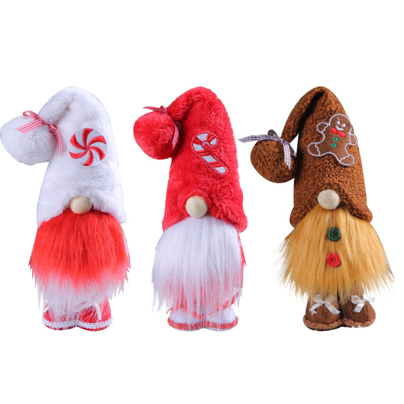 Festive Christmas Candy Figurine Set - Christian Home Decor - Christian Home Decor