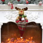 Charming Christmas pendant gift bag for elderly loved ones
