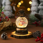 Christmas decoration featuring woodland holiday design