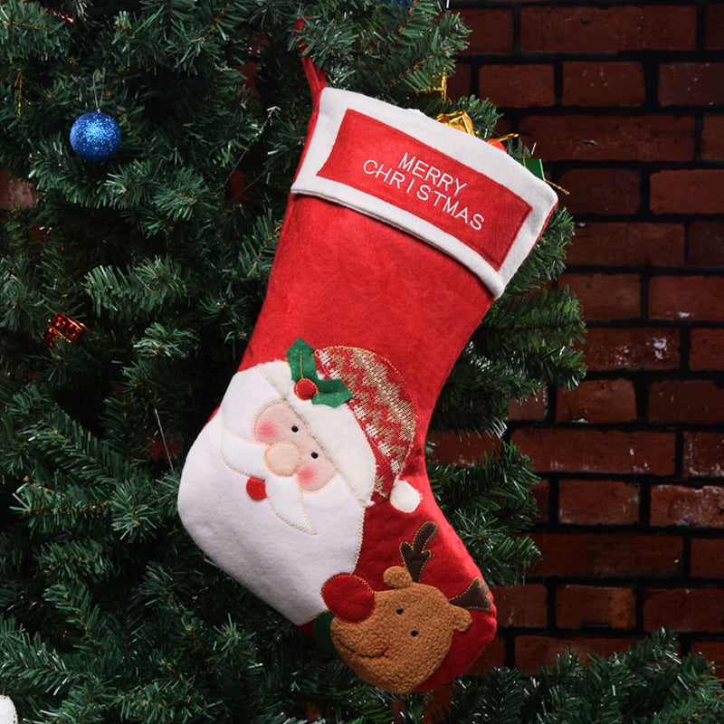 Christmas Candy Bag Elderly Snowman Socks Pendant Secondary image