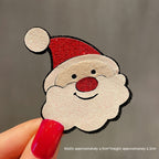 Festive brooch with snowflake pattern for winter celebration