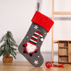 Embroidered Christmas Stocking Gift Bag - Christian Jewelry