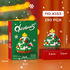 Snowman Christmas Building Blocks Set - Christian Home Decor