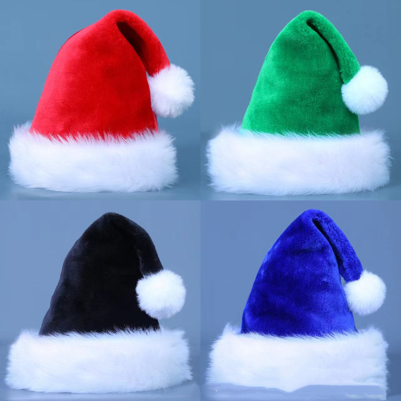 Christmas plush hat for family holiday fun