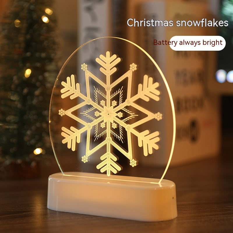 Christmas decorative light with LED photosynthetic board material detail