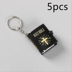 Holy Bible Cross Keychain - Christian Gift - Christian Jewelry