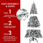 Foldable metal tree stand with adjustable legs