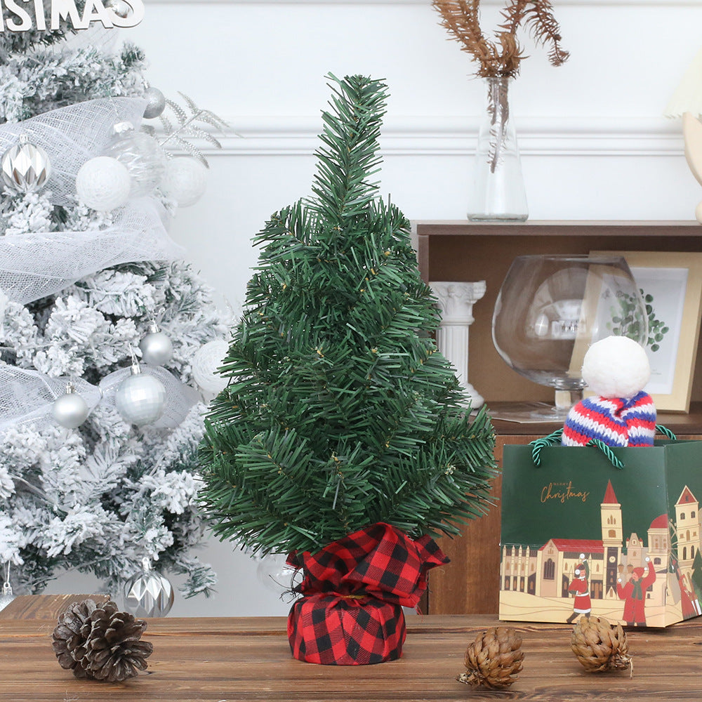 Pine Needle Christmas Tree Window Decoration - Christian Home Decor