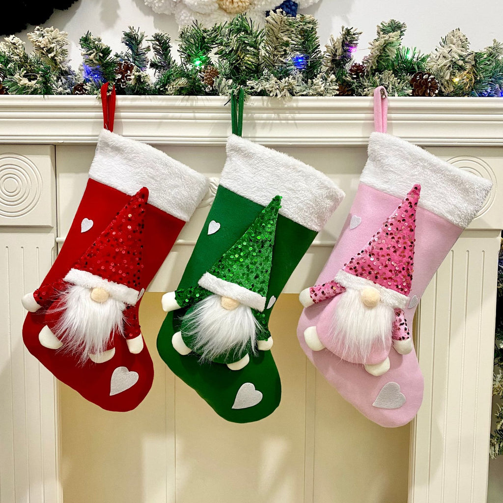 Faith-inspired Christmas decoration with shimmering sequin details