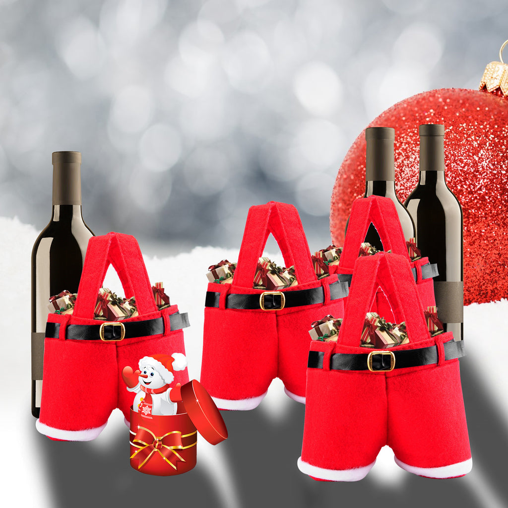 Pastoral style Christmas candy bag with European and American design influences